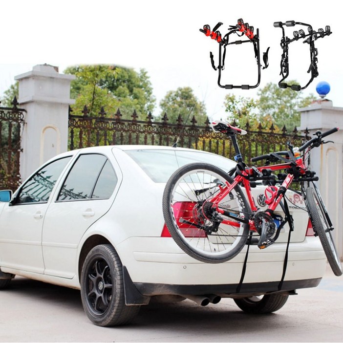 키밍 차량용 3단 자전거개리어 뒷걸이 거치대 후미형 kal62990zK