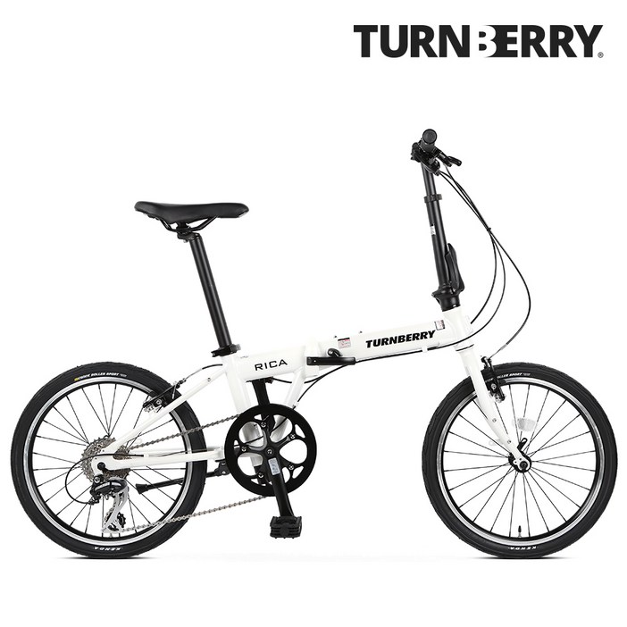 알톤 턴베리 리카 접이식자전거 미니벨로 시마노 아세라 8단 20인치 알루미늄 3단 폴딩 프레임 출퇴근 등하교