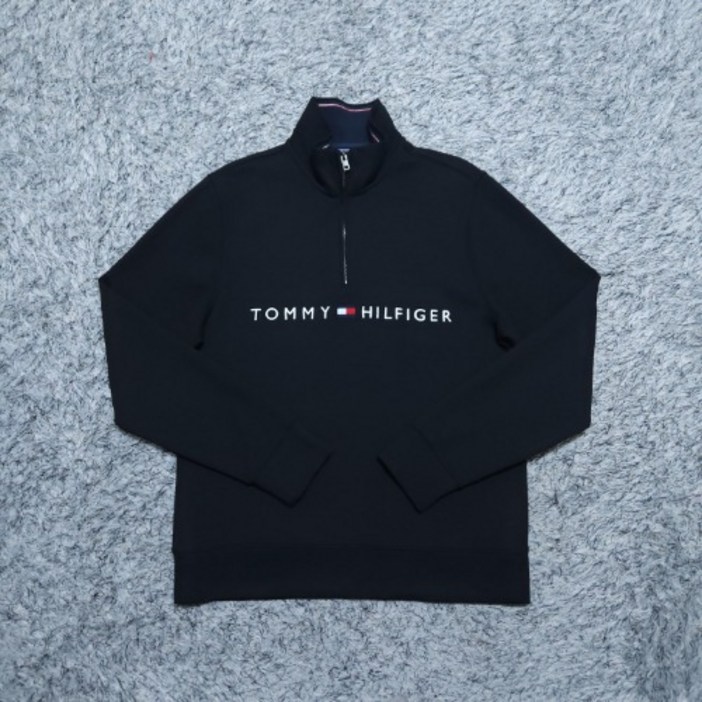 타미 M 남자 하프집업 맨투맨 스웨트셔츠구제빈티지빈티지YUN