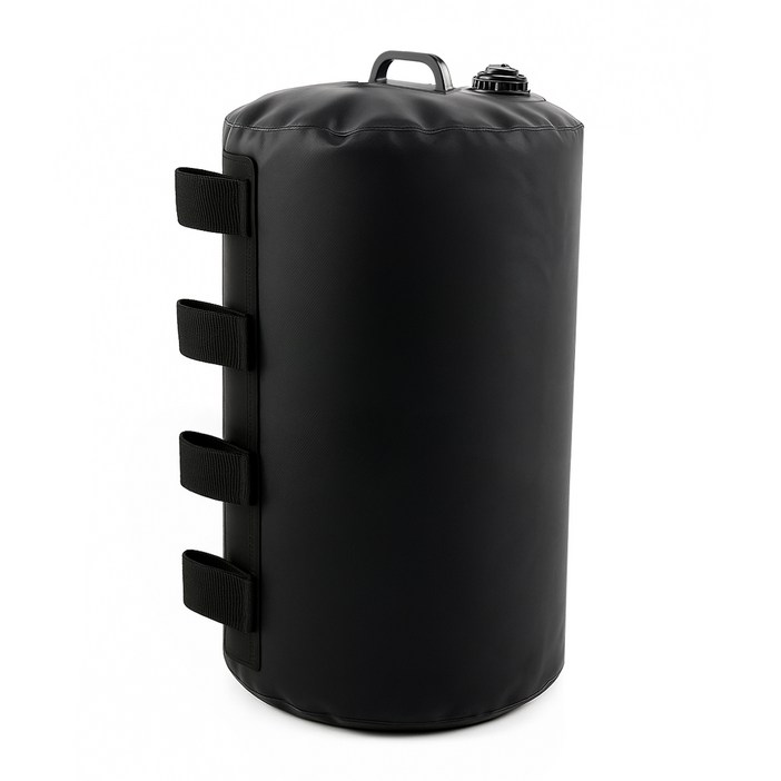 아띠꼴로 강풍에 안전 캠핑 캐노피 천막 텐트 지지대 폴대물백, 1개, 1단, 블랙