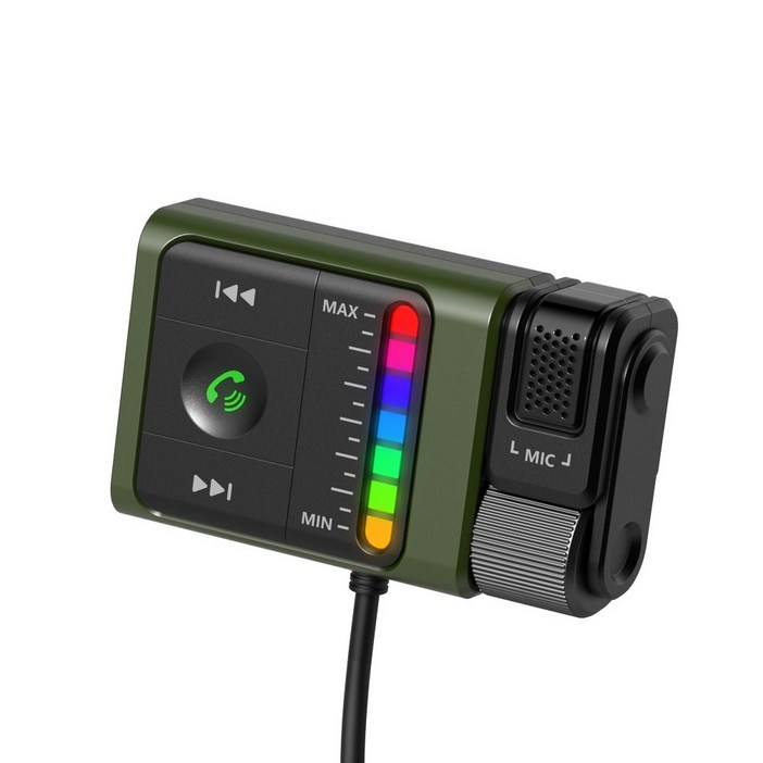 뉴메이트 차량용 블루투스 리시버 자동차 핸즈프리 AUX 무선카팩 NR500