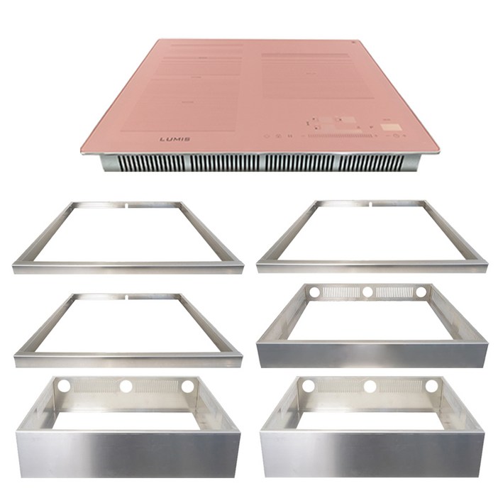 인덕션 프레임 3cm 5cm 6cm 8cm 15cm 받침대 띄움장 거치대 판넬 전기레인지 스탠드 외함 하이라이트 케이스 프리스탠딩 루미스 LUMIS