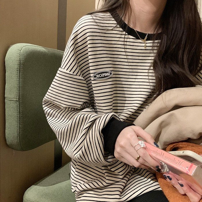 애띠앙 에브리맨 맨투맨티 6종 여성 오버핏 티셔츠 애띠앙 에브리맨 맨투맨티 6종 여성 오버핏 티셔츠