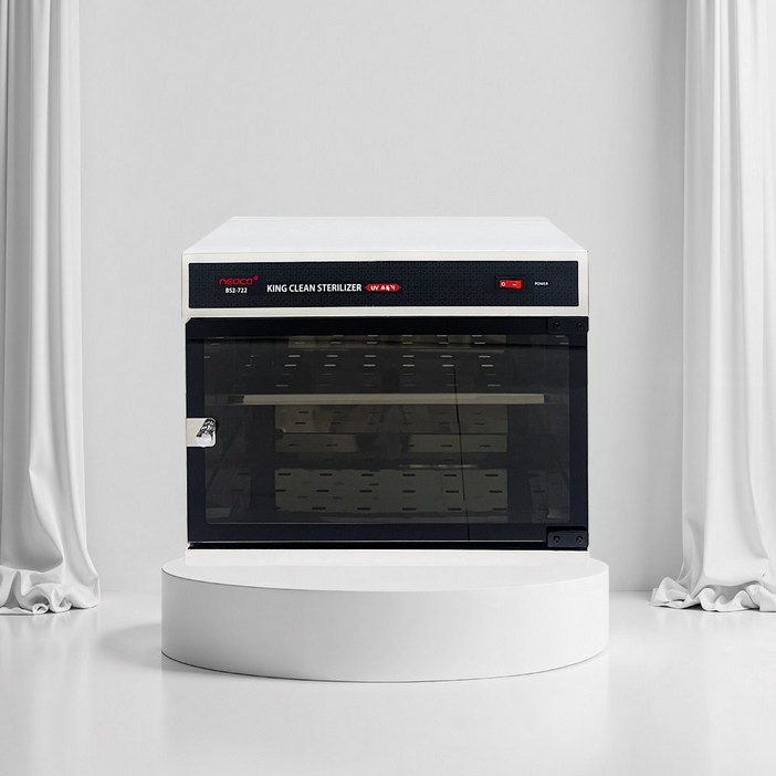 소도기 UV 살균기 자외선 소독기 미용실 네일샵 멸균기 적외선 미니 핸드폰 컵 책, BS722