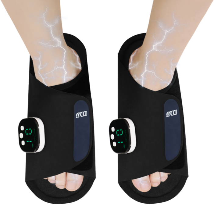 DDJJ 저주파 발마사지기 ems 무선 슬리퍼형 충전식 1세트