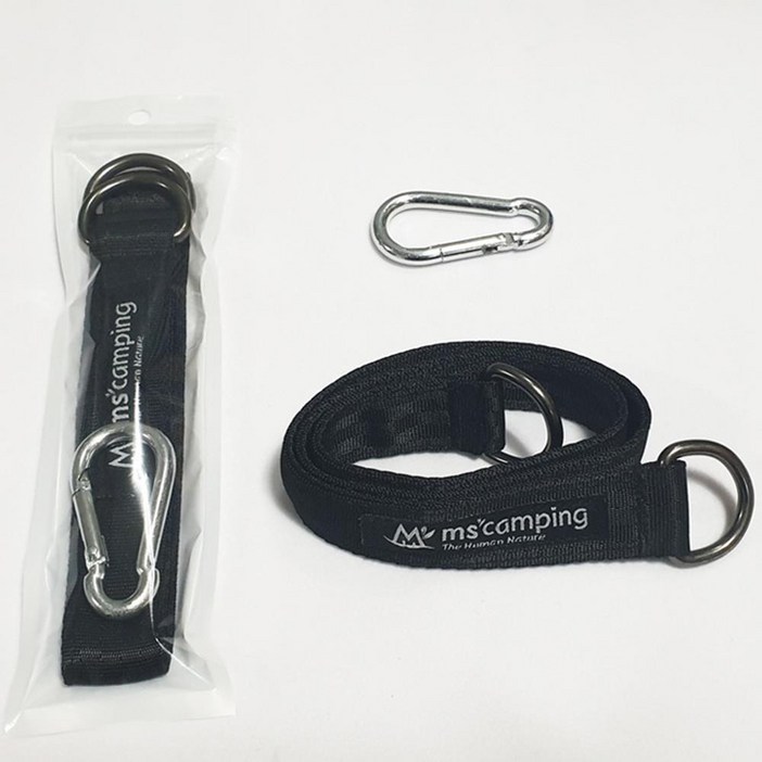 wm 타프 스트링 텐트줄 나무 기둥 고정 스트랩 2p 그늘막