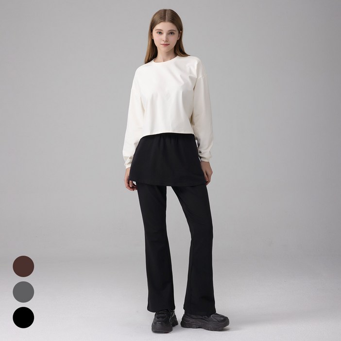 에버라스트 11 여성 치마바지 부츠컷 스커트팬츠