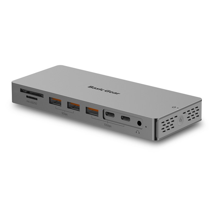 베이직기어 C타입 노트북 도킹스테이션 USB허브 14in1 PD100W