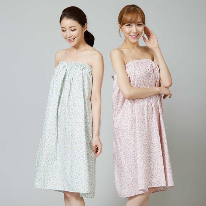 지앤그린 로즈 마사지 가운, 1개, 핑크