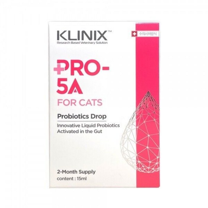 현대hmall 클리닉스 PRO 5A 프로 5에이 캣 15ml  액상LIVE유산균