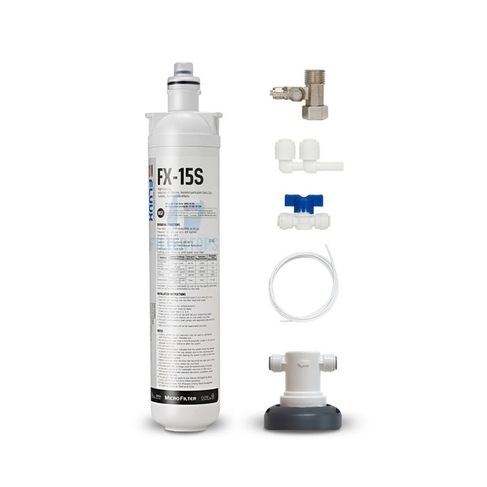 플럭스 FLUUX FX15S 커피머신 필터 DIY 세트 업소용 카페 온수기 필터, 1개