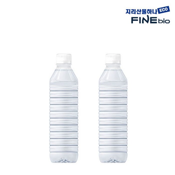 지리산 물하나 ECO 무라벨 생수 500ml 40병, 40개