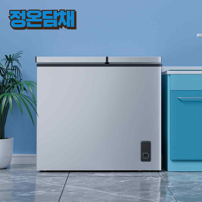 정온담채  양문형 김치 냉장고 2도어냉장고 1등급냉장고 모드 냉동 김치냉장고 뚜껑형 소형