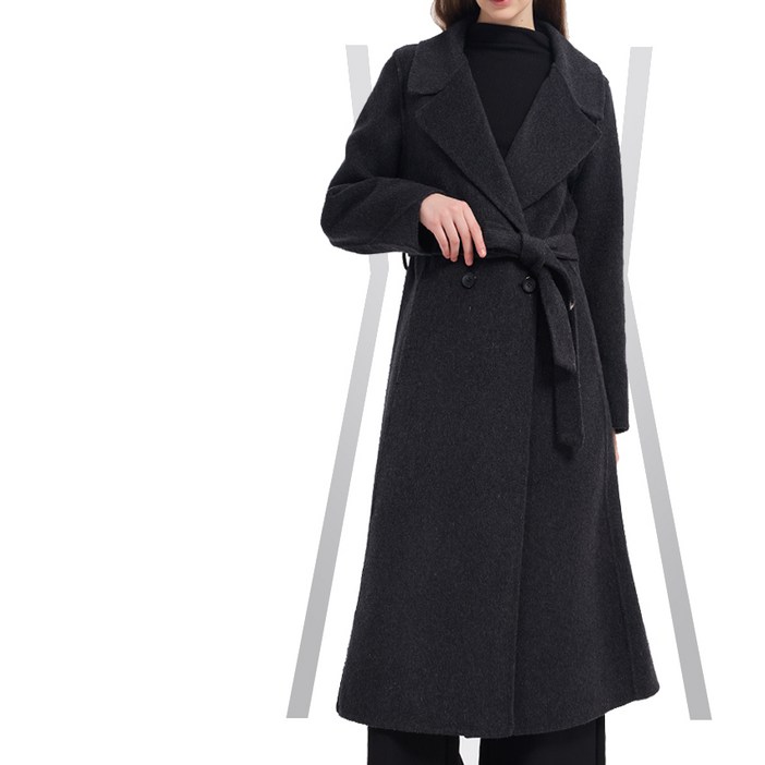 프리미엄 울 벨트 핸드메이드코트 T3SS45