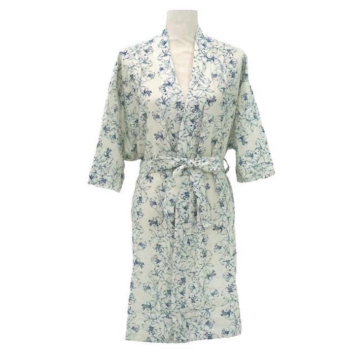 콜리스골프 플로럴 유카타 여성용 골프 샤워가운10