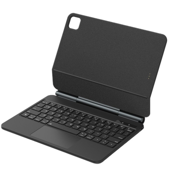 구조독 매직키보드 A1933 아이패드 프로에어 11인치용 포고핀 연결 패스쓰루 충전 아이패드키보드 케이스 한영키보드, 블랙 영문키보드, 1개, 프로11 2024M4