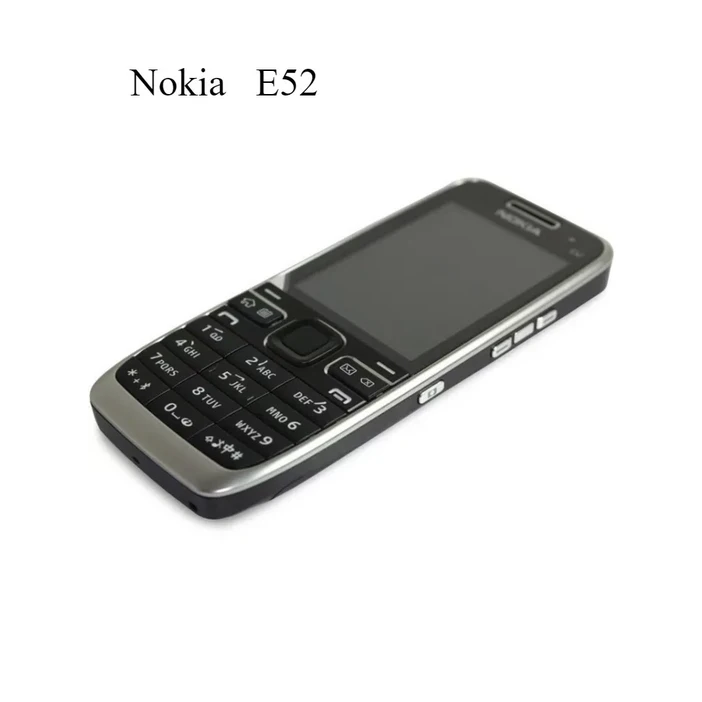 노키아 E52 3G 초슬림 직선형 키폰은 매우 강력한 대기 시간을 자랑합니다