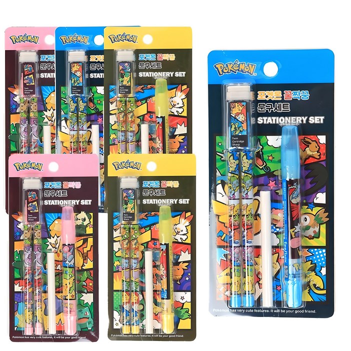 문구세트6p 3컬러 초등학생 입학선물 신학기선물 단체선물 사은품 답례품