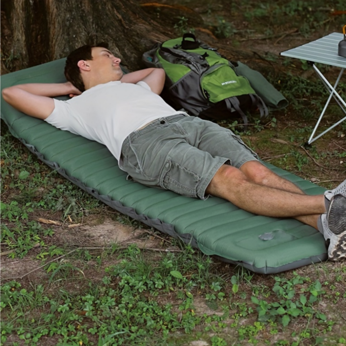 야외 캠핑용 접이식 발포 확장형 초경량 두꺼운 에어매트