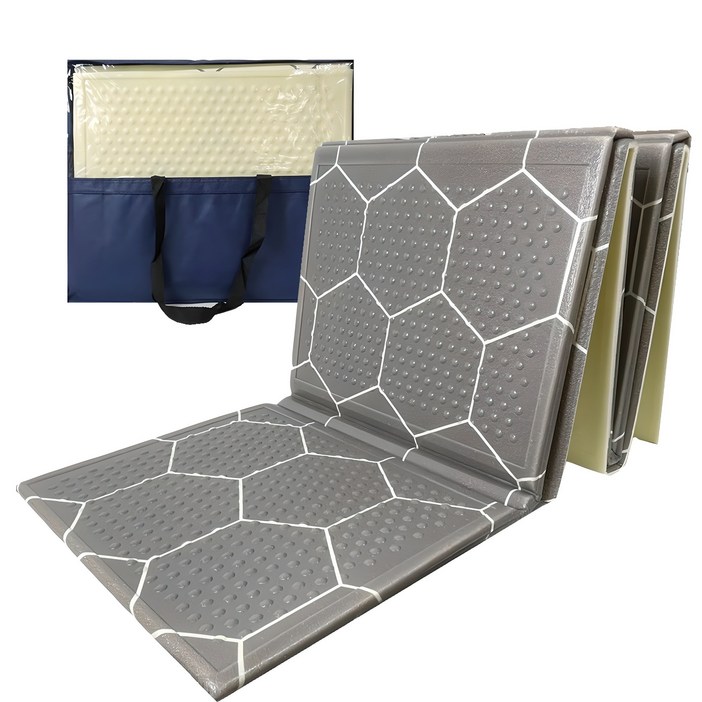 힐링캠프 3단 캠핑매트+고급가방