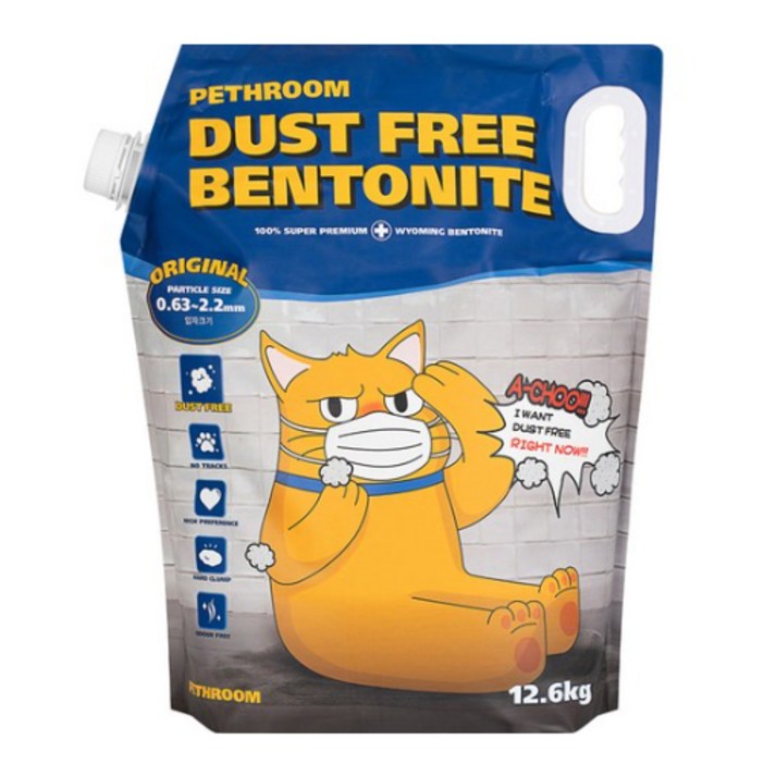 페스룸 고양이 더스트프리 벤토나이트 모래