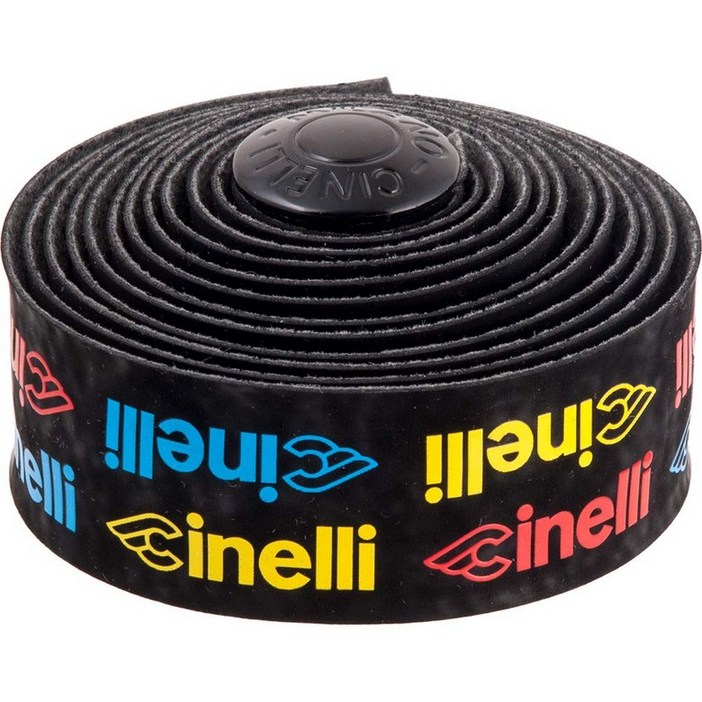 cinelli 607025-000001 (치네리) 자전거 핸들 로드 자전거 바 테이프 로고 벨벳