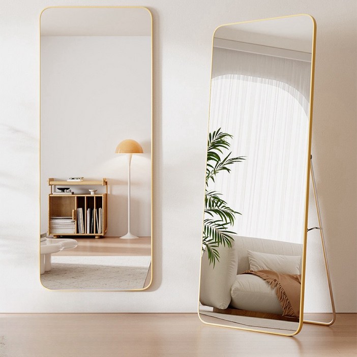 코믈리  벽부착형 스탠드 전신거울