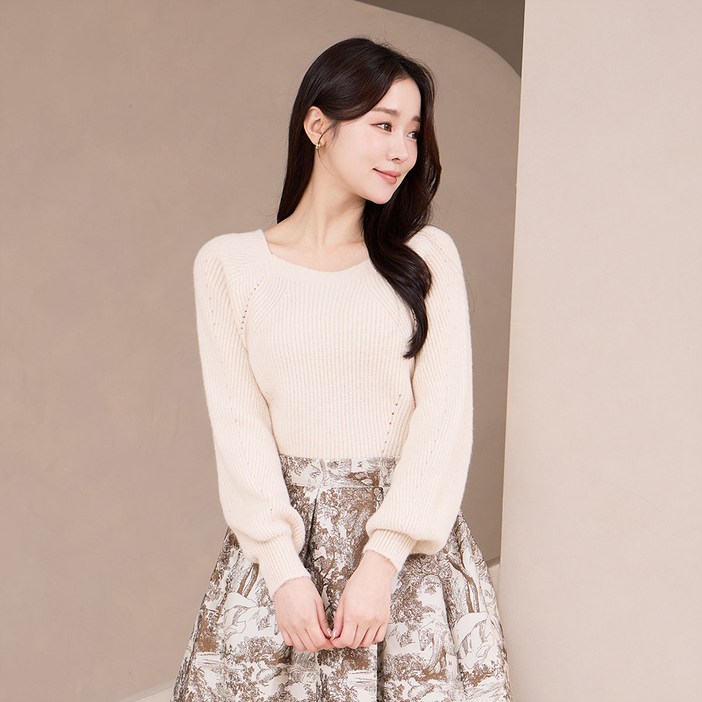 썸제이 여성 풀오버 니트 티셔츠