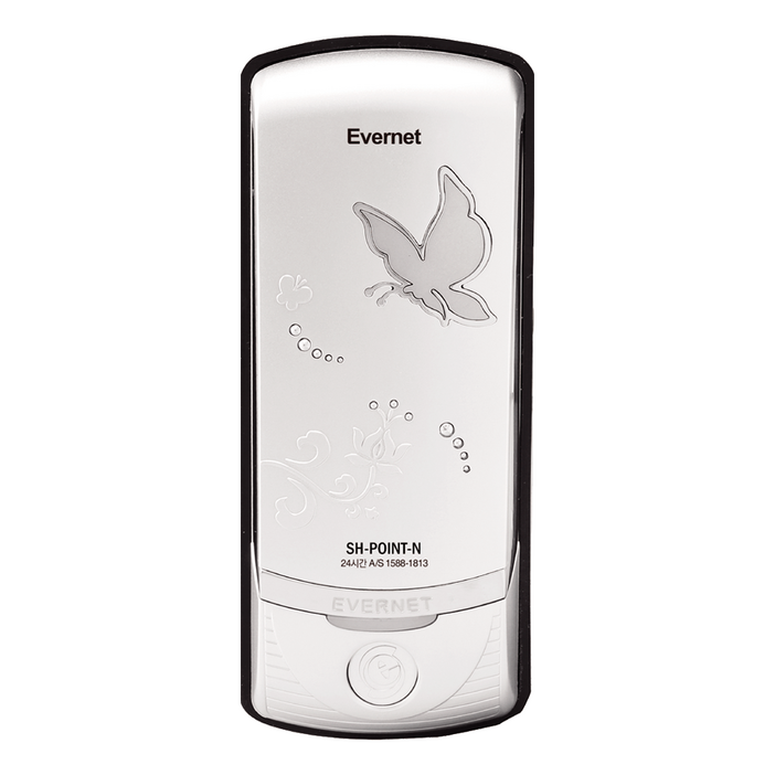 에버넷 샷시문 도어락 보조키 커버형 비밀번호 자가설치 SH-POINT-N