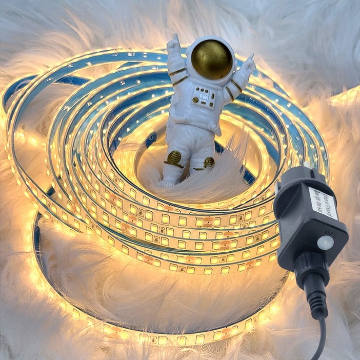 HK Sell 리오스 어댑터 LED 스트립 방수 조명 인테리어 라인 옥외 무드등