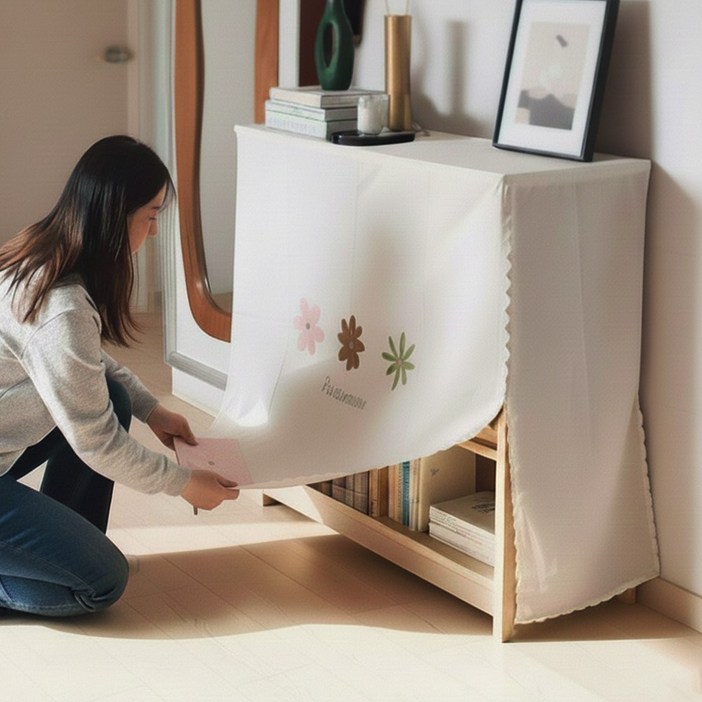 블레오 벨크로 가림막 커튼