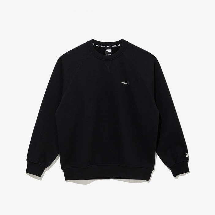 뉴에라 [공용]25 에센셜 크루넥 맨투맨 블랙 (14742092)