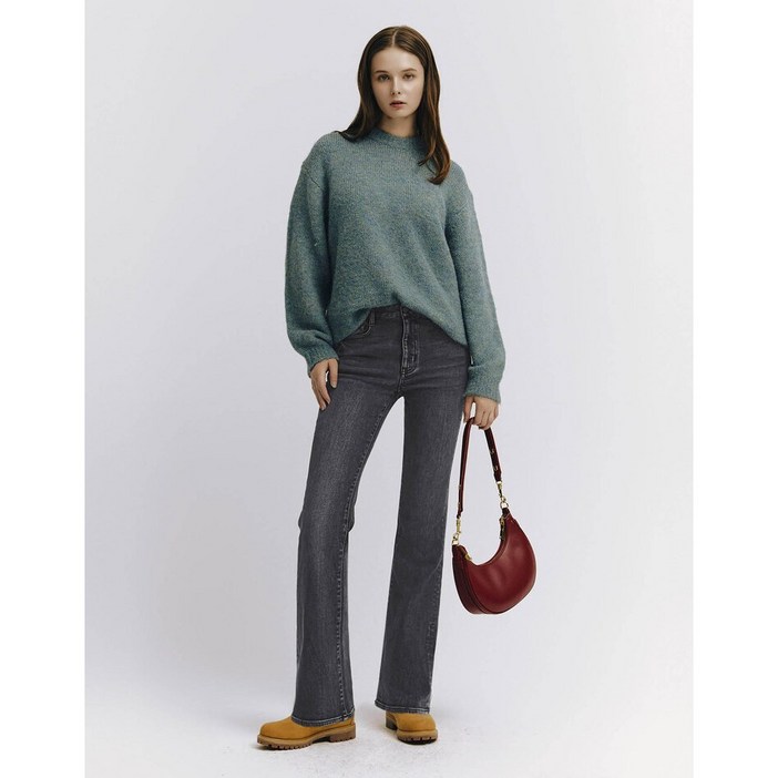 지오다노NEW 여자 기모 부츠컷 청바지 414941 3칼라