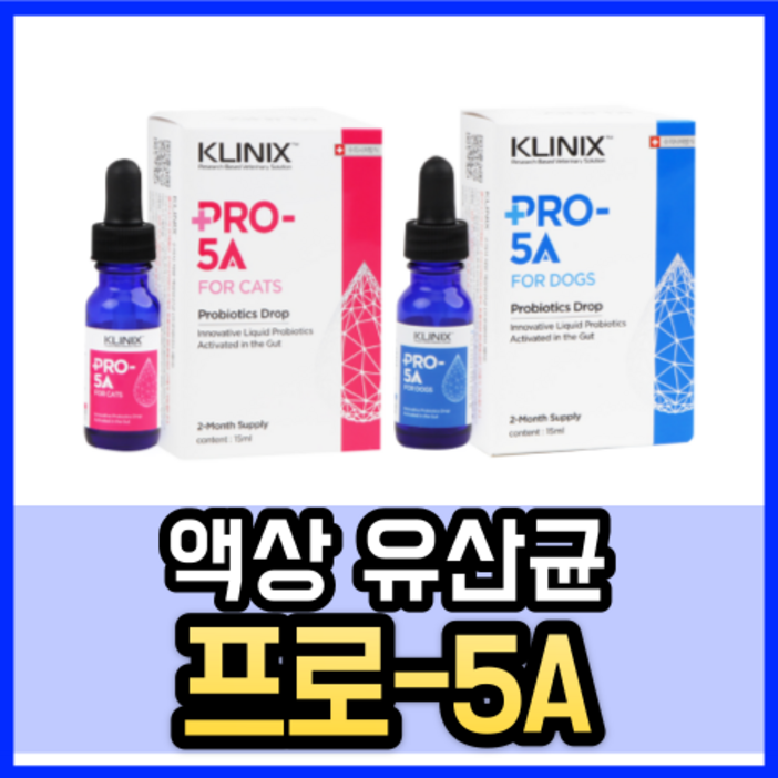 당일출고 클리닉스 Pro 5A 프로파이브 에이 액상유산균 15ml 재고 000개