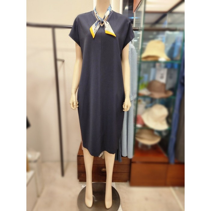BCBG 올앤선드리 멜로 스카프OP 원피스   A4M4O611  56   DNAVY