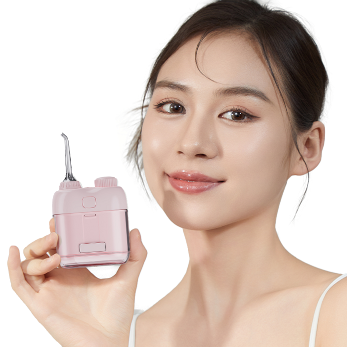 ERAN스타 미니 무선 물치실 구강세정기 IPX7급 방수 휴대용여행용캠핑용출장용, 핑크