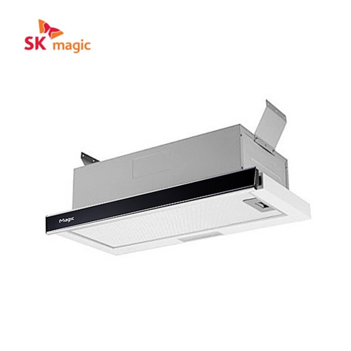 [SK매직] 빌트인 슬라이딩 후드 RHD-401G 블랙/46데시벨 2단 풍량/주방 가스레인지 후드/환풍기