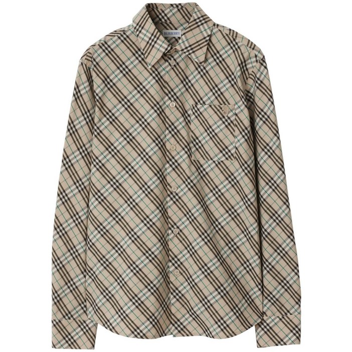 BURBERRY버버리 버버리 체크 코튼 셔츠