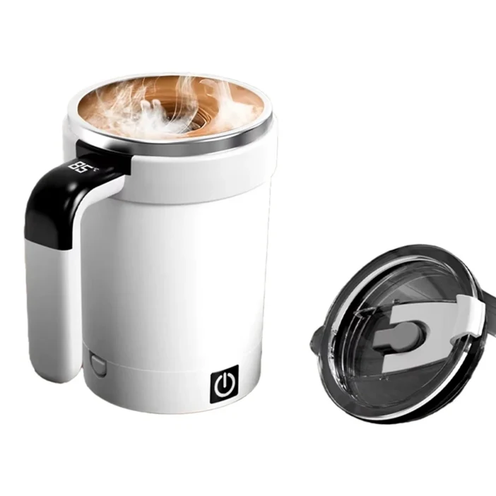 ABKU자동 교반 컵 충전식 마그네틱 믹서 전기 머그잔 스테인레스 커피 텀블러