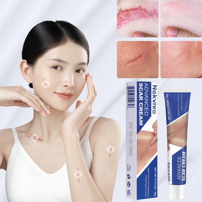 Nekvnro 복구 오래된 색소침착 흉터제거연고, 20ml, 2개