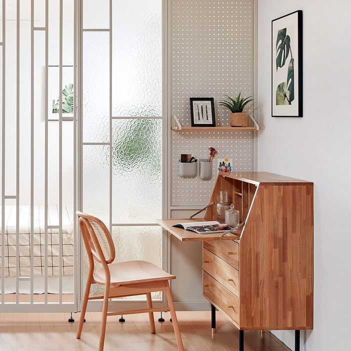 틴우드 가벽 타공판 철제 파티션, 타공판 W600 화이트