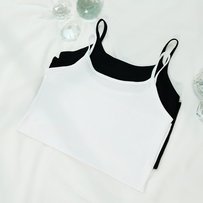 스킨밴드 순면 민소매 여성용 끈나시 3장 9,900원 (ALL SIZE)