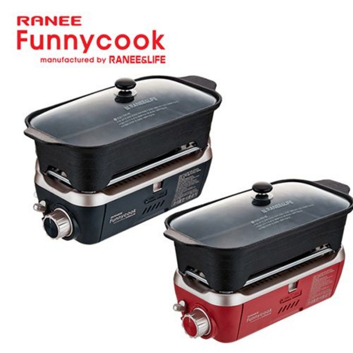 라니 퍼니쿡 가스그릴 RFG2000 캠핑용그릴색상랜덤배송, 1세트