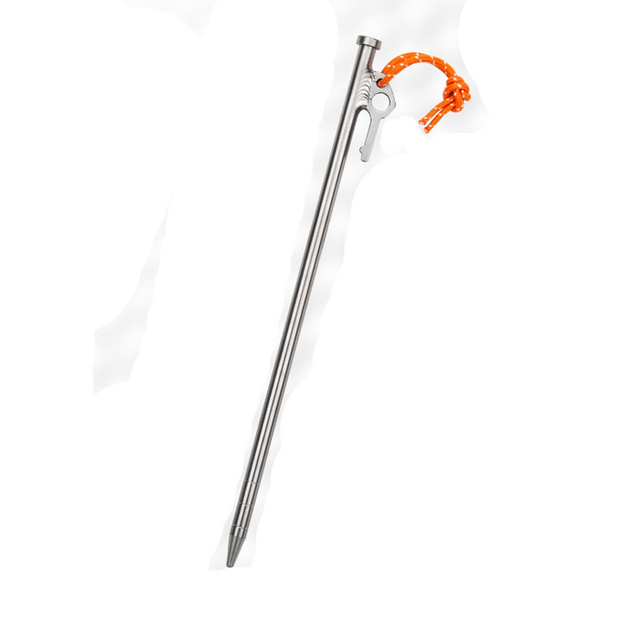 티토 티타늄 텐트용 텐트팩 텐트못 20cm 30cm 40cm, 6개