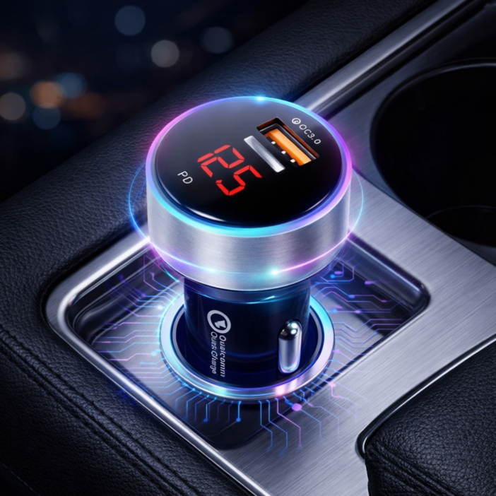 세븐케이 차량용 QC3.0 PD 고속충전 C타입 멀티 시거잭