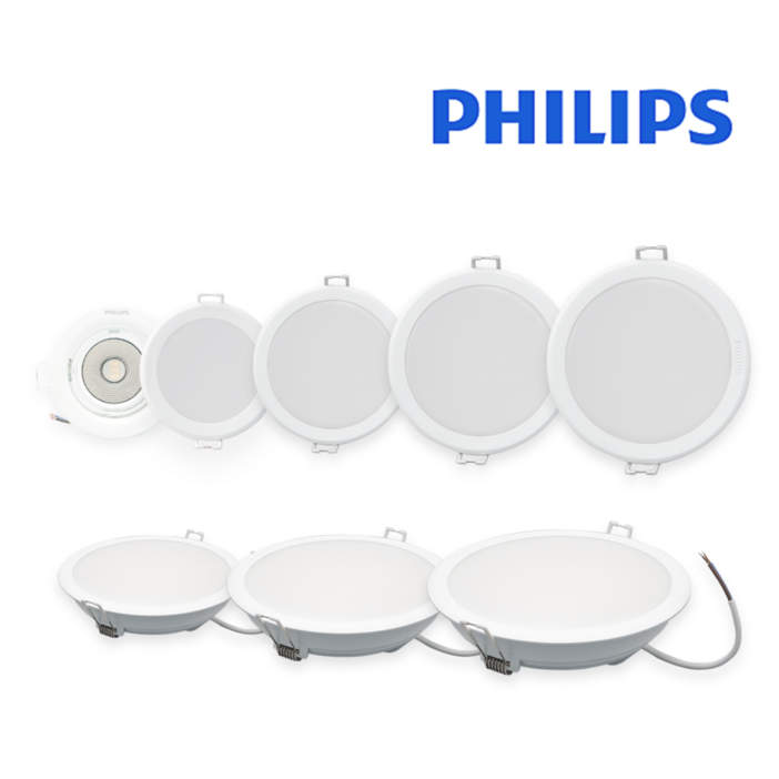 필립스 메이슨 다운라이트 LED 등기구 매입등 3인치 4인치 5인치 6인치 7인치 8인치, 주백색, 1개
