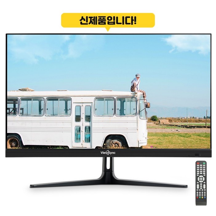 뷰싱크 24인치 모니터 겸용 티비 소형 티비 에너지 1등급 제로베젤 신제품, 24MTV