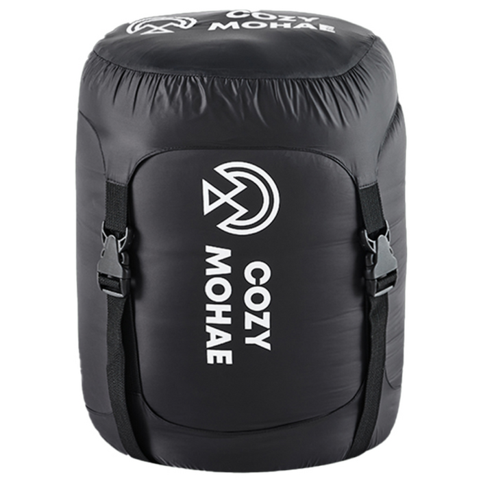 코지모해 베이직 침낭 차박 캠핑 경량 겨울 이불, 1개, 블랙