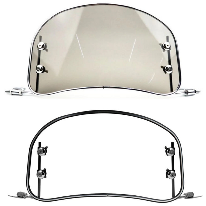 락모터스 혼다 슈퍼커브110 윈드스크린 숏스크린 윈드쉴드 바람막이 호환, 1세트