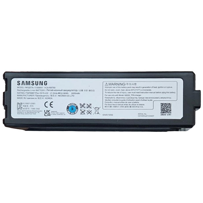 삼성 비스포크 제트봇 로봇청소기 배터리 정품 VCA-RBT80, 1개, DJ96-00233A